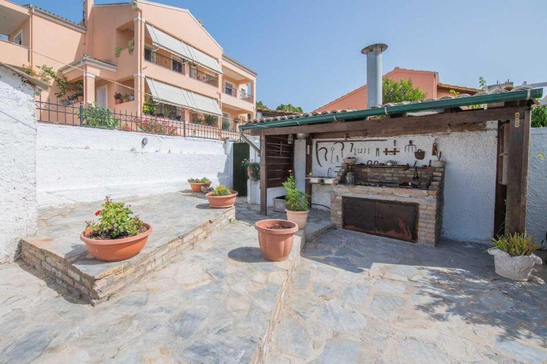 Villa Kanoni Garden House Extérieur photo